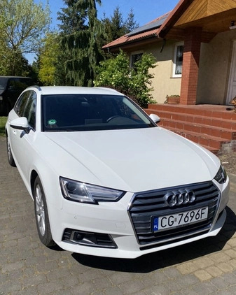 Audi A4 cena 87600 przebieg: 108000, rok produkcji 2018 z Grudziądz małe 191